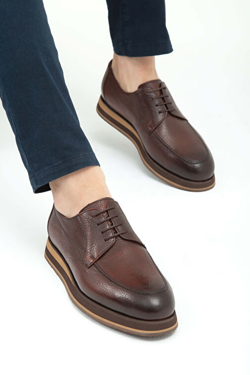 Tamer Tanca Siyah Erkek Deri Günlük Ayakkabı 708 4502 ERK AYK SK22/23 - Görsel 5