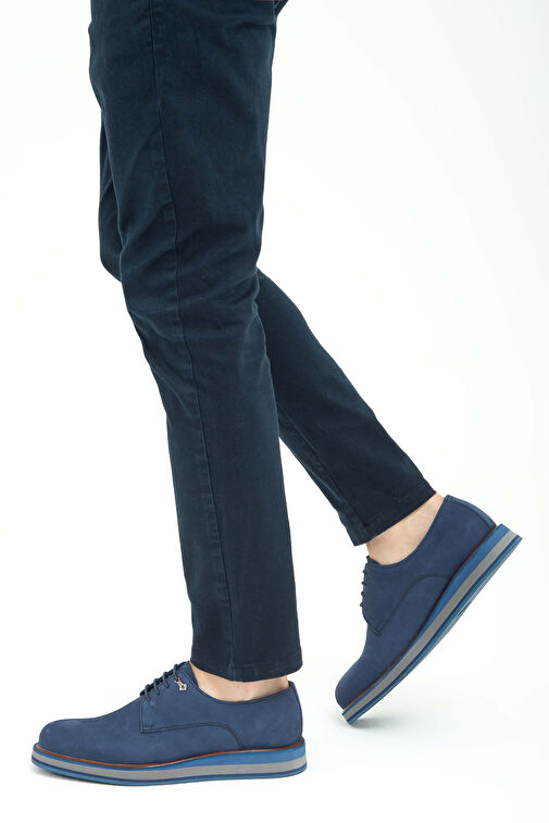 Tamer Tanca Kahverengi Erkek Nubuk Günlük Ayakkabı 183 25402 ERK AYK SK22/23 - Görsel 2