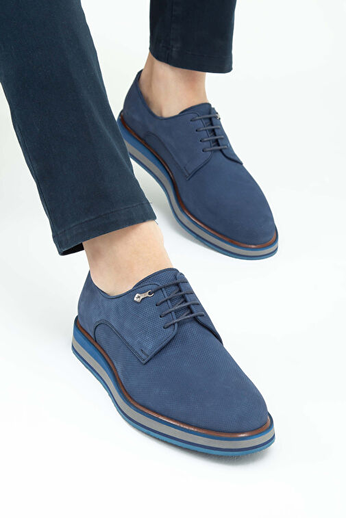 Tamer Tanca Kahverengi Erkek Nubuk Günlük Ayakkabı 183 25402 ERK AYK SK22/23 - Görsel 5