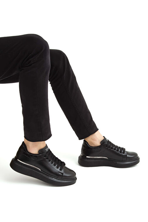 Tamer Tanca Siyah Erkek Sneaker 804 642 ERK AYK SK22/23 - Görsel 4