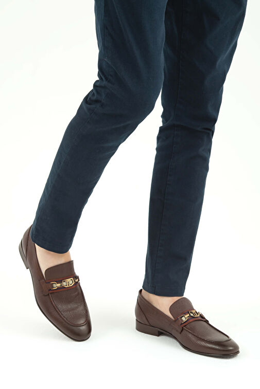 Tamer Tanca Siyah Erkek Deri Klasik Ayakkabı 537 3090 ERK AYK SK22/23 - Görsel 3