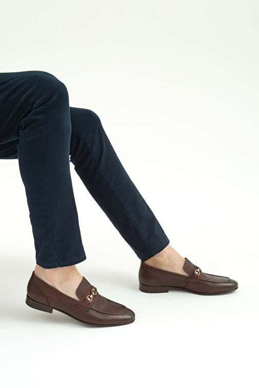 Tamer Tanca Siyah Erkek Deri Klasik Ayakkabı 537 3090 ERK AYK SK22/23 - Görsel 4