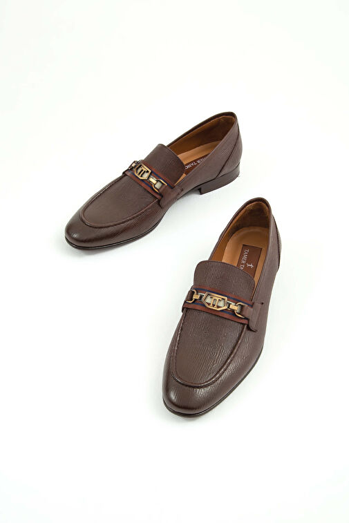 Tamer Tanca Siyah Erkek Deri Klasik Ayakkabı 537 3090 ERK AYK SK22/23 - Görsel 6