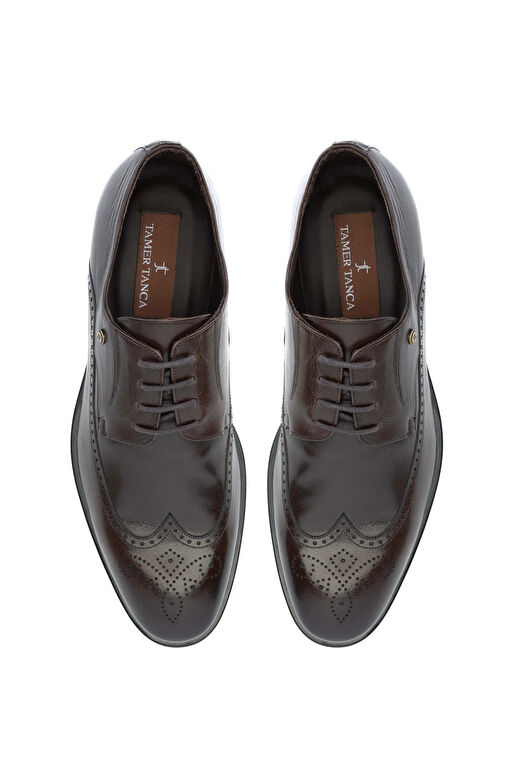 Tamer Tanca Siyah Erkek Deri Klasik Ayakkabı 183 10714 ERK AYK SK22/23 - Görsel 4