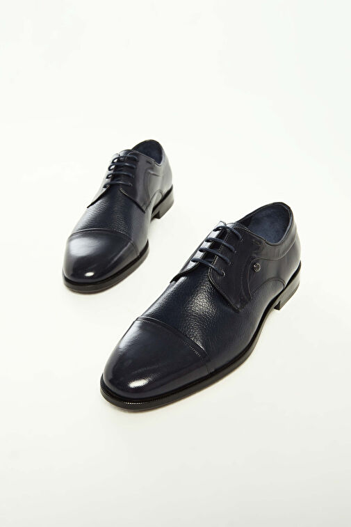 Tamer Tanca Siyah Erkek Deri Klasik Ayakkabı 183 23502 ERK AYK Y22 - Görsel 6