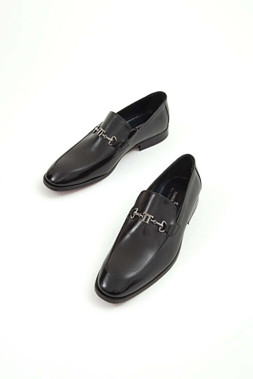 Tamer Tanca Siyah Erkek Deri Klasik Ayakkabı 848 48462 ERK AYK SK22/23 - Görsel 6