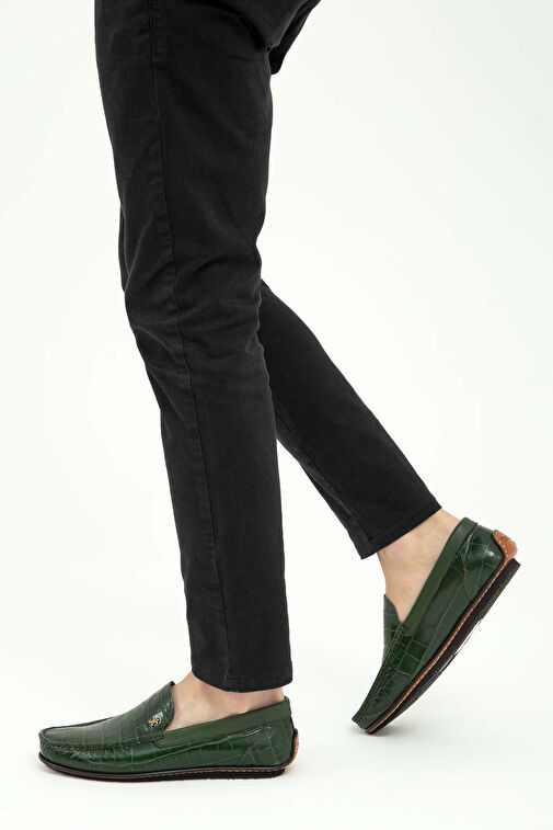 Tamer Tanca Lacivert Erkek Deri Loafer 01 20-875 ERK AYK SK22/23 - Görsel 2