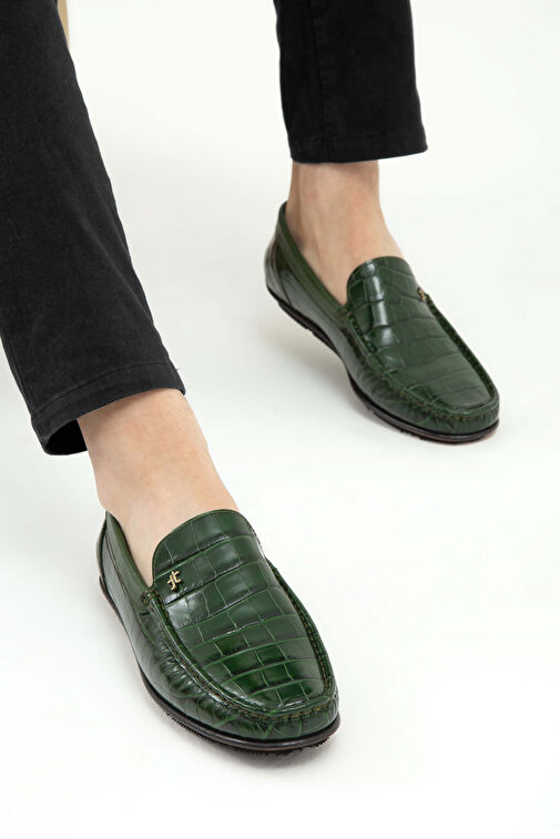 Tamer Tanca Lacivert Erkek Deri Loafer 01 20-875 ERK AYK SK22/23 - Görsel 5