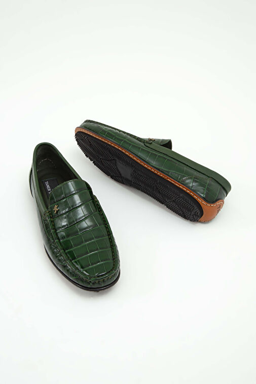 Tamer Tanca Lacivert Erkek Deri Loafer 01 20-875 ERK AYK SK22/23 - Görsel 8