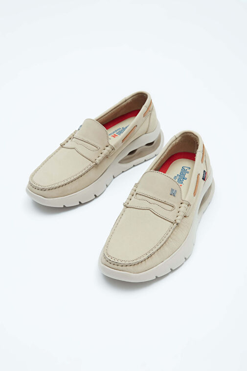 CALLAGHAN Erkek Hakiki Deri Vizon Nubuk Casual Ayakkabı - Görsel 6