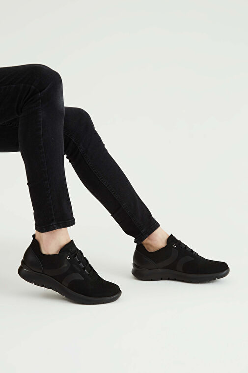 CALLAGHAN Erkek Tekstil Deri Siyah Sneakers & Spor Ayakkabı - Görsel 4