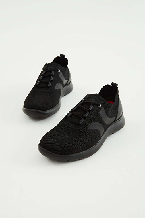 CALLAGHAN Erkek Tekstil Deri Siyah Sneakers & Spor Ayakkabı - Görsel 6