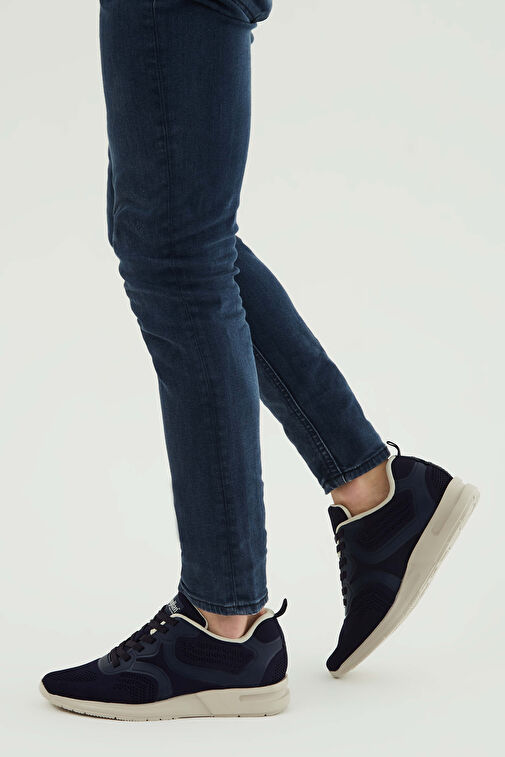 Callaghan Lacivert Erkek Deri Sneaker 618 91318 ERK AYK Y23 - Görsel 2