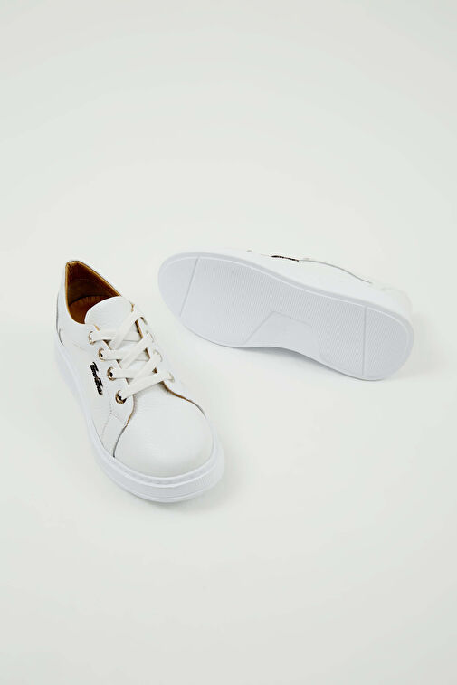 Tamer Tanca Tamer Tanca Beyaz Kadın Deri Sneaker 33 28 BN AYK Y23 | Boyner Beyaz - 12. görsel