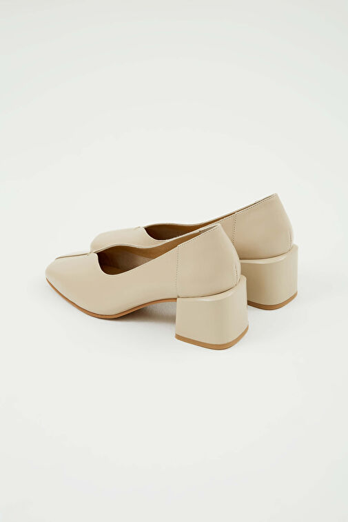 Tamer Tanca Lacivert Kadın Deri Topuklu Ayakkabı 33 2441289-1 BN AYK Y23 - Görsel 9