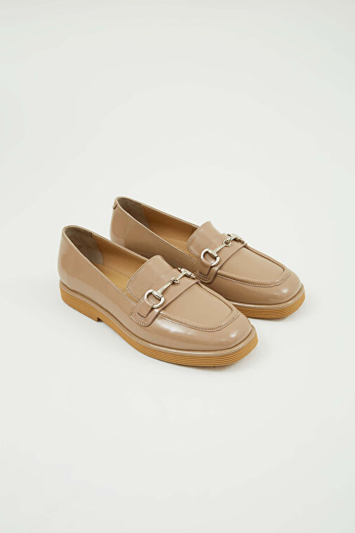 Tamer Tanca Vizon Kadın Rugan Loafer 33 4008 Y BN AYK Y23 - Görsel 8