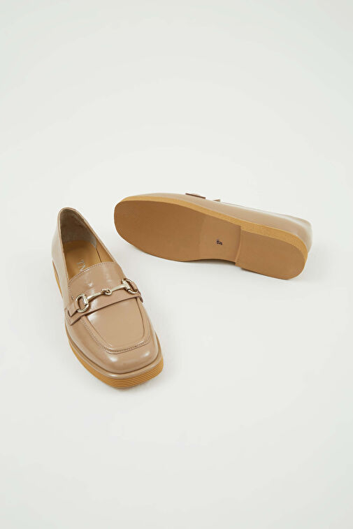 Tamer Tanca Vizon Kadın Rugan Loafer 33 4008 Y BN AYK Y23 - Görsel 9