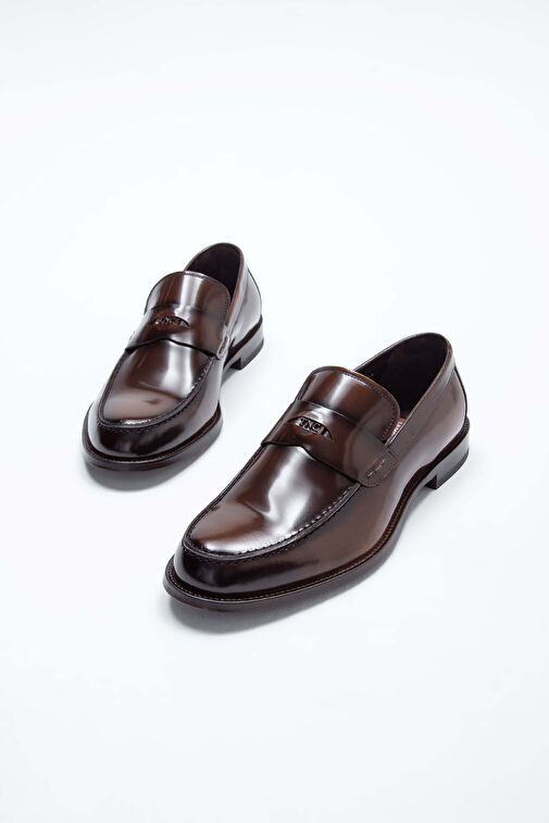 Tamer Tanca Erkek Hakiki Deri Taba Makosen Ayakkabı - Görsel 6