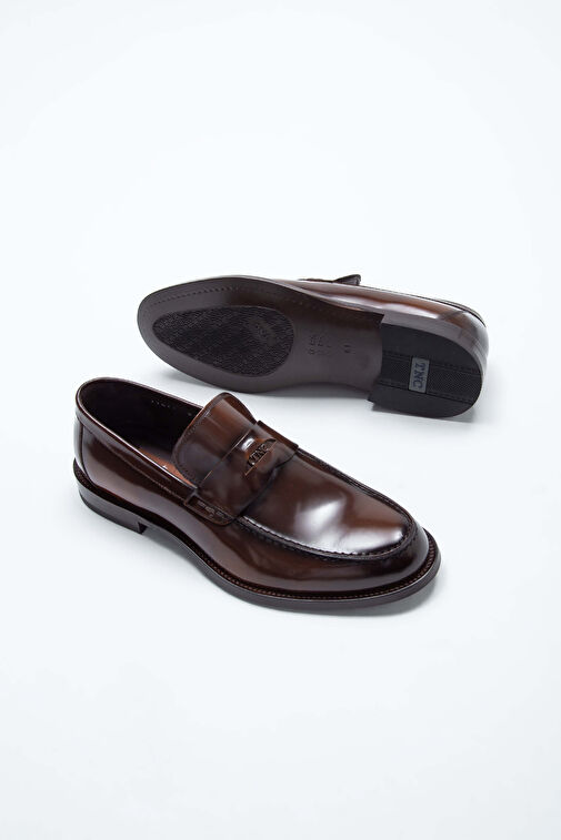 Tamer Tanca Erkek Hakiki Deri Taba Makosen Ayakkabı - Görsel 8