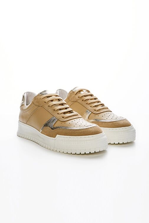 Valmenti Siyah-Çok Renkli Kadın Deri Sneaker 957 39260 BN AYK Y23 - Görsel 3