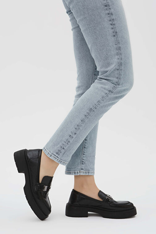 Tamer Tanca Nude Kadın Loafer 817 1981 BN AYK Y23 - Görsel 2