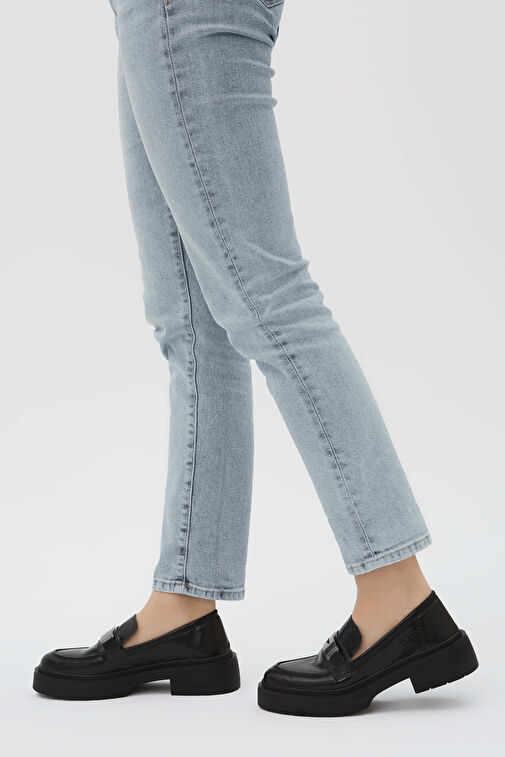 Tamer Tanca Nude Kadın Loafer 817 1981 BN AYK Y23 - Görsel 4