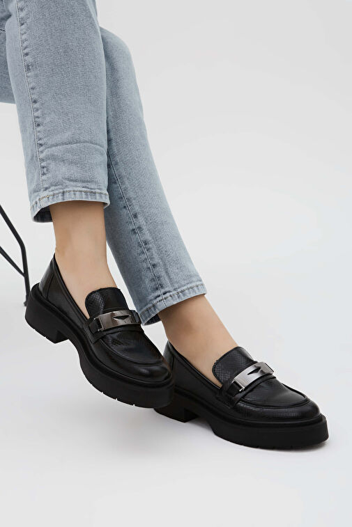 Tamer Tanca Nude Kadın Loafer 817 1981 BN AYK Y23 - Görsel 6