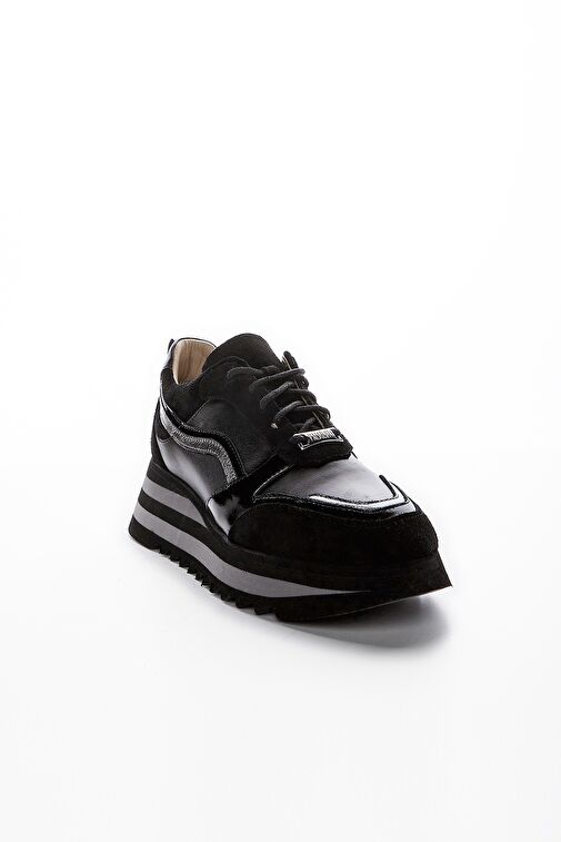 Valmenti Valmenti Lucia Kadın Siyah Hakiki Deri Sneakers & Spor Ayakkabı | Boyner Siyah - 3. görsel