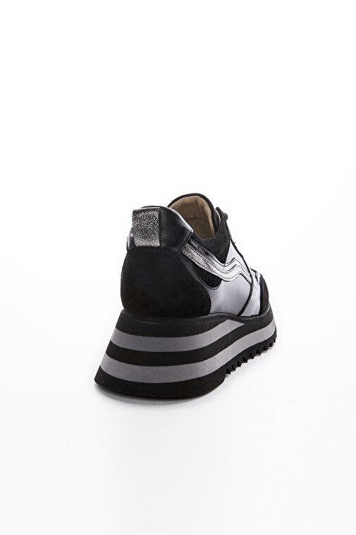 Valmenti Valmenti Lucia Kadın Siyah Hakiki Deri Sneakers & Spor Ayakkabı | Boyner Siyah - 6. görsel