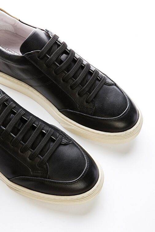 Valmenti Siyah-Ten Kadın Deri Sneaker 957 39683 BN AYK Y23 - Görsel 5