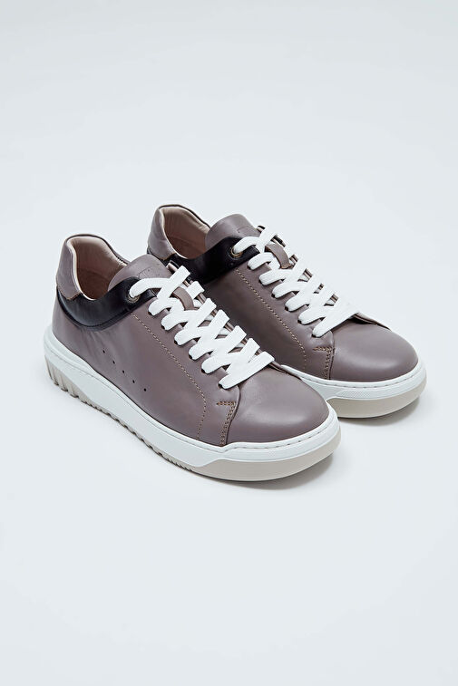 Tamer Tanca Vizon Erkek Deri Sneaker 383 5444 ERK AYK Y23 - Görsel 4