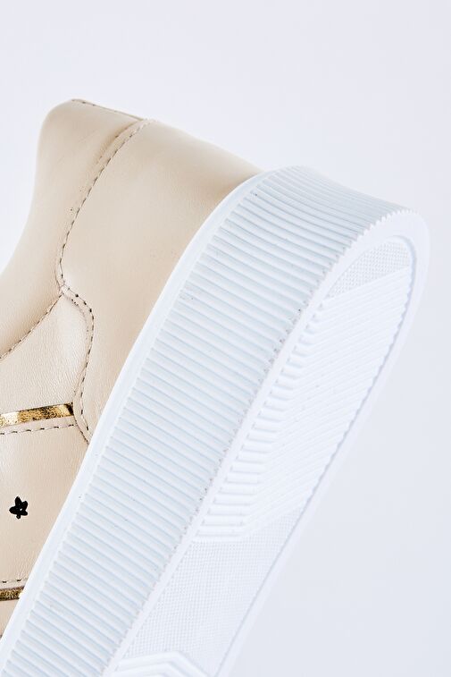 Valmenti Bej Kadın Deri Sneaker 352 645 BN AYK Y23 - Görsel 6