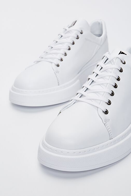 Valmenti Siyah Erkek Deri Sneaker 352 18004 ERK AYK Y23 - Görsel 5