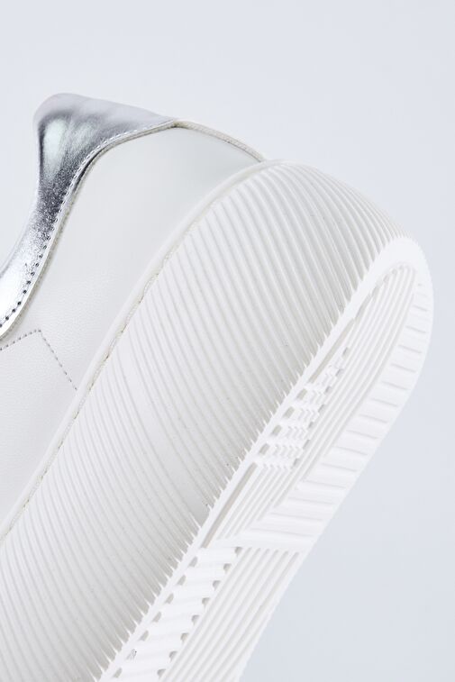 Valmenti Moena Kadın Beyaz Suni Deri Spor Ayakkabı - Görsel 6