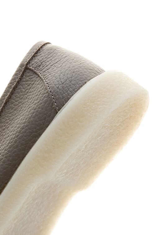 Valmenti Aline Kadın Vizon Floter Hakiki Deri Loafer Ayakkabı - Görsel 5