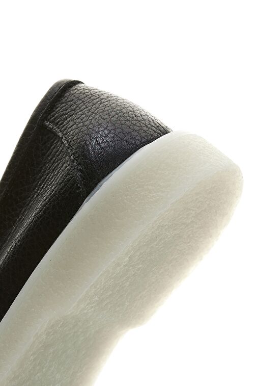 Valmenti Siyah Kadın Deri Loafer 902 1628 BN AYK Y23 - Görsel 5