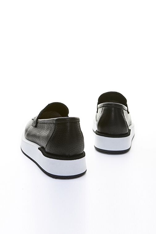 Valmenti Yeşil Kadın Deri Loafer 902 1050 BN AYK Y23 - Görsel 5