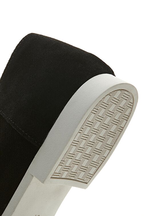 Valmenti Siyah Kadın Süet Loafer 902 6765 BN AYK Y23 - Görsel 6