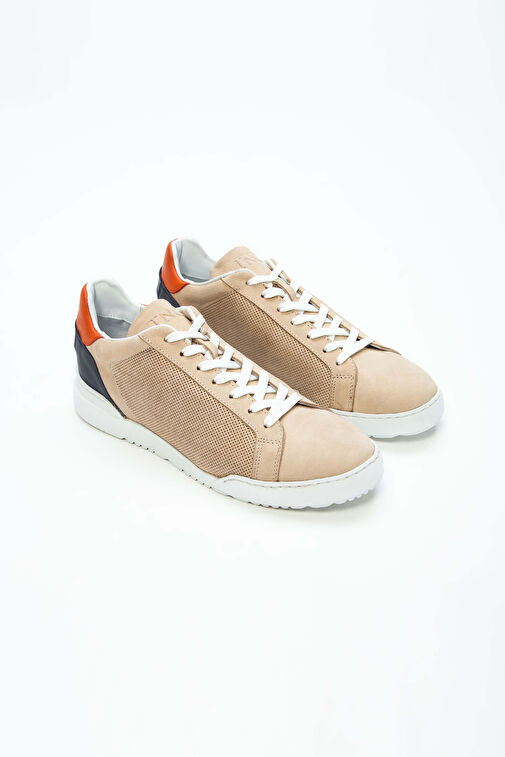 Tamer Tanca Beyaz Erkek Deri Sneaker 698 1052-1 ERK AYK Y23 - Görsel 3