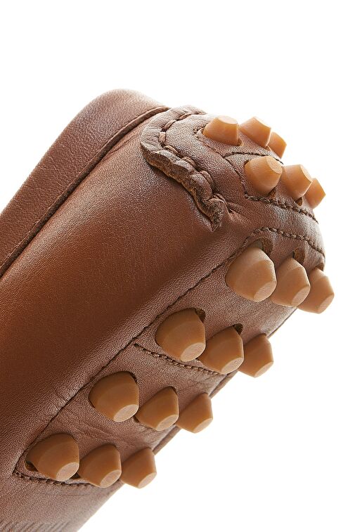 Valmenti Leane Kadın Taba Hakiki Deri Loafer Ayakkabı - Görsel 5