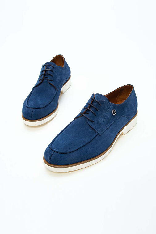 Tamer Tanca Mavi Erkek Süet Günlük Ayakkabı 537 13199 ERK AYK Y23 - Görsel 6