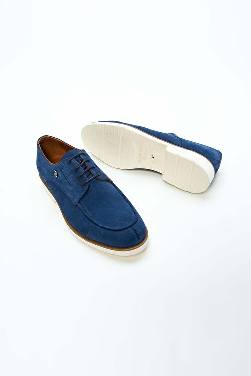 Tamer Tanca Mavi Erkek Süet Günlük Ayakkabı 537 13199 ERK AYK Y23 - Görsel 8