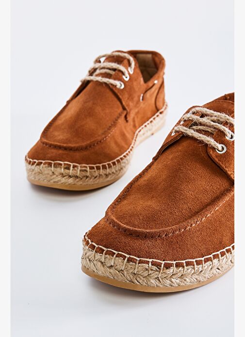 Valmenti Mateo Erkek Taba Süet Hakiki Deri Casual Ayakkabı - Görsel 5