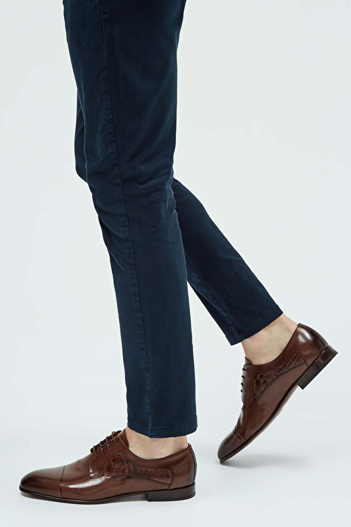 Tamer Tanca Siyah Erkek Deri Klasik Ayakkabı 183 26452 ERK AYK Y23 - Görsel 2