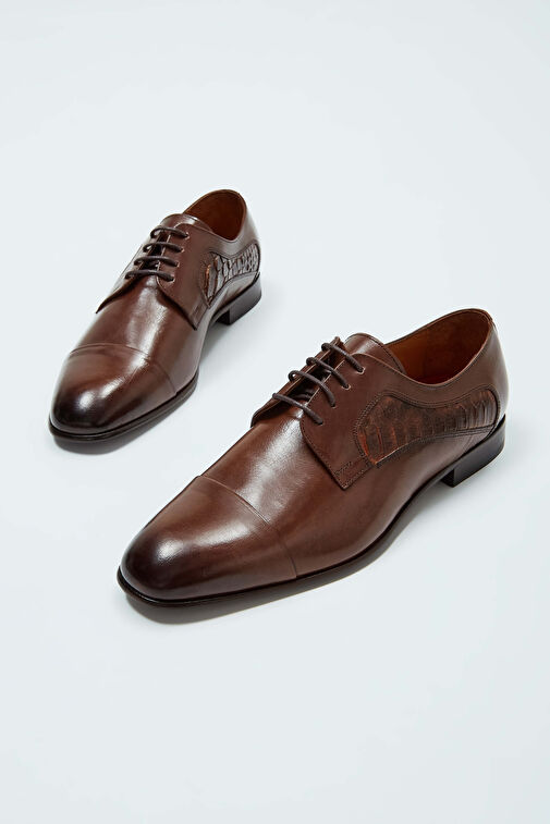 Tamer Tanca Siyah Erkek Deri Klasik Ayakkabı 183 26452 ERK AYK Y23 - Görsel 6