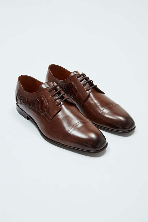 Tamer Tanca Siyah Erkek Deri Klasik Ayakkabı 183 26452 ERK AYK Y23 - Görsel 7