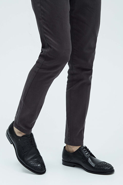 Tamer Tanca Taba Erkek Deri Klasik Ayakkabı 183 25162 ERK AYK Y23 - Görsel 3