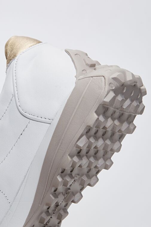 Valmenti Jianna Kadın Beyaz Hakiki Deri Spor Ayakkabı - Görsel 6