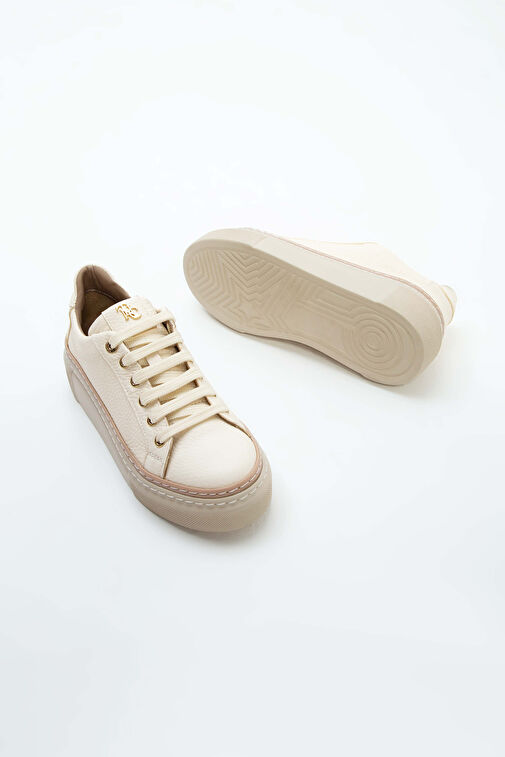 Tamer Tanca Lacivert Kadın Deri Sneaker 937 5022-09 BN AYK Y23 - Görsel 14