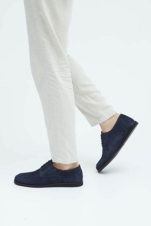 Tamer Tanca Kahverengi Erkek Süet Günlük Ayakkabı 537 3206 ERK AYK Y23 - Görsel 2